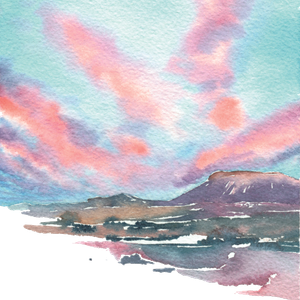aquarelle carre